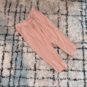 Camel Tan Slouchy Trousers